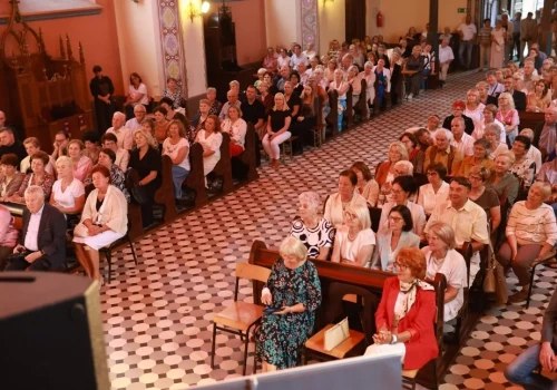 Publiczność zachwycona koncertem w kościele w Sońsku