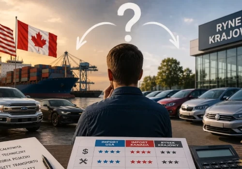 Import auta z USA i Kanady a rynek krajowy: kiedy naprawdę się opłaca?