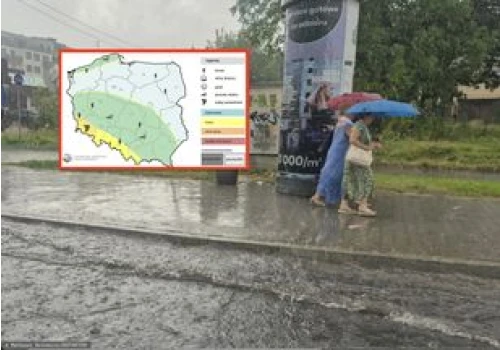 Ochłodzenie w całej Polsce. Niebezpieczne burze w Sudetach w środę