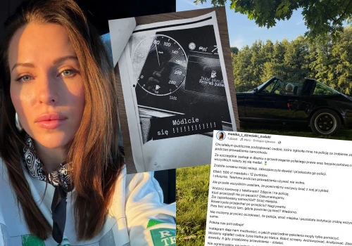 Influencerka zaskoczona: ktoś zgłosił ją na policję za nagrywanie podczas prowadzenia samochodu