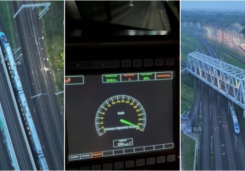 Pendolino pojechało 250 km/h na CMK. Regularne kursy mają ruszyć w 2027 roku