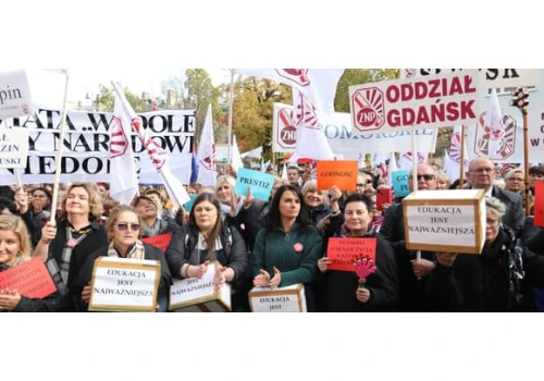 Nauczyciele na ulice! „To nie skok na kasę przed wyborami, ale walka z wyzyskiem”