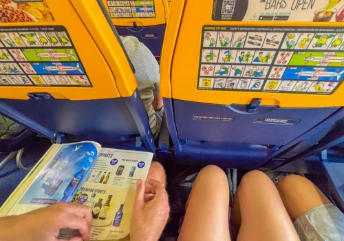 Najlepsze miejsca w samolotach Ryanair. Podróż jest wygodniejsza