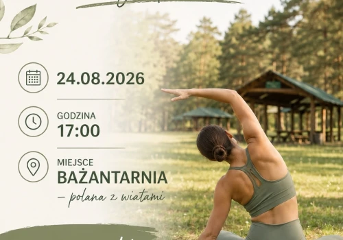 Wakacyjny Pilates pod chmurką