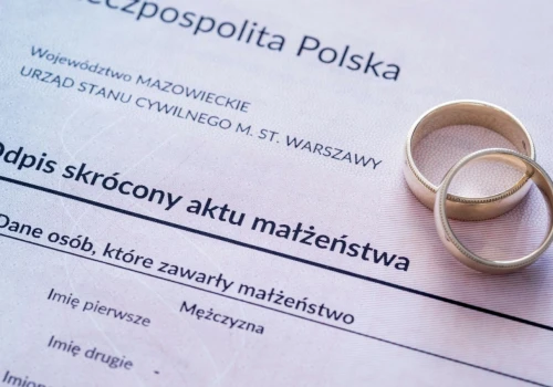 Nowe akty małżeństwa od 23 sierpnia. Tego określenia już w nich nie będzie