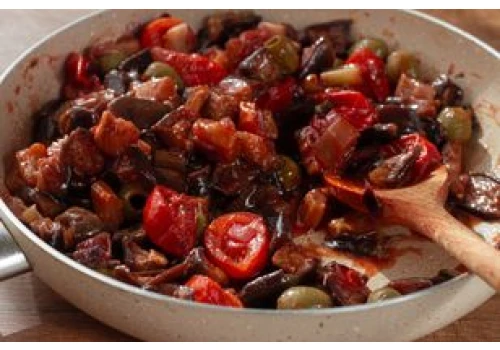 Prawdziwa sycylijska caponata. Prosty przepis na włoską potrawkę z bakłażana