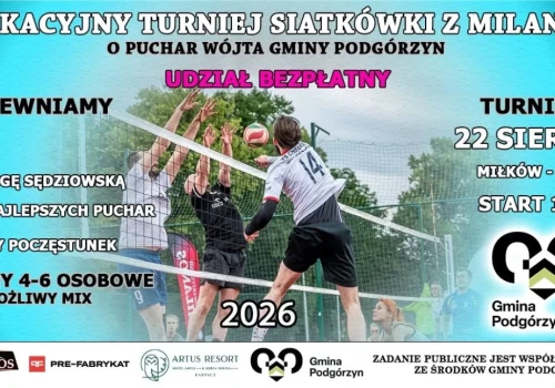 Siatkarskie emocje w Miłkowie. W sobotę finał wakacyjnego cyklu Milanos