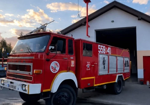 Strażacy z OSP Gaszyn zbierają na nowy wóz. Gmina wycofała pieniądze, został im blisko 50-letni Star