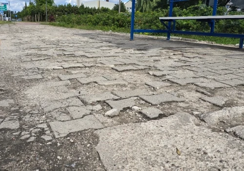 Spacer po Jagiełły w Siedlcach? Lepiej patrzeć pod nogi