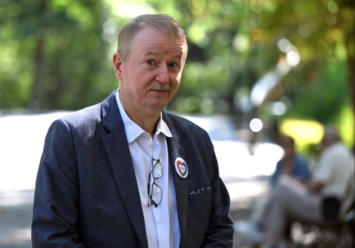 Szczęsny Filipiak pojawił się na prezentacji programu Moniki Piątkowskiej
