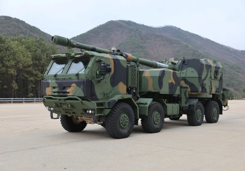 Hanwha dostarczy US Army prototypy kołowej haubicy K9 MH