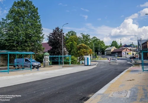 Koniec objazdów w Byczynie. Otwierają wyremontowany odcinek ul. Krakowskiej