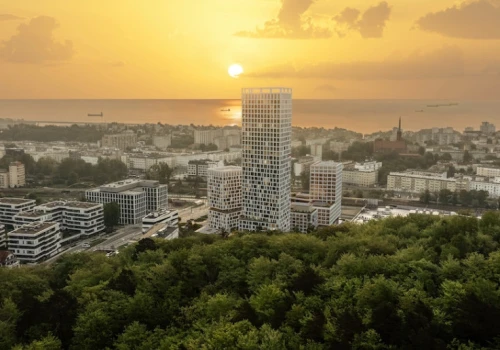 17 pięter w centrum Gdyni. Powstaje jedna z największych inwestycji na północy Polski