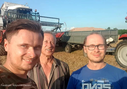 Kombajn-srombajn, czyli b. wiceminister Ciecióra na ruskiej maszynie