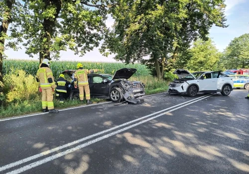 Bohaterska postawa strażaków i ratowników z OSP Mnich