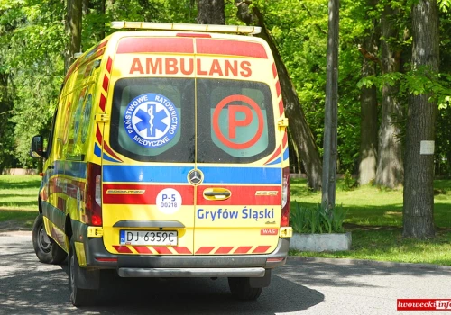 Poparzenie gorącym asfaltem w Gryfowie Śląskim