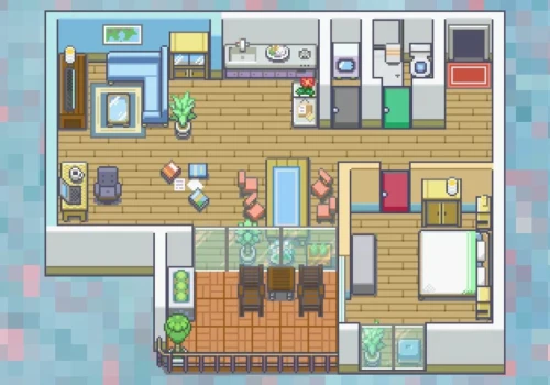 Home Assistant w wersji Pokémon. Klikasz w pixele i sterujesz domem