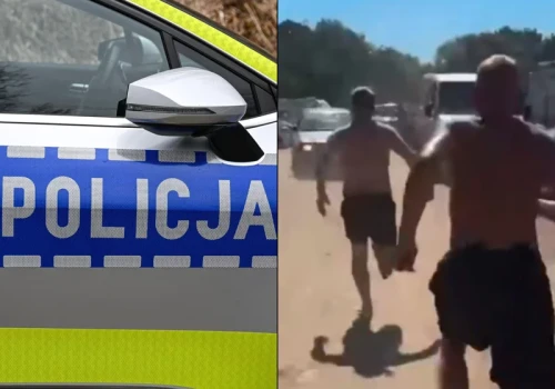 Pijany Ukrainiec za kierownicą z zakazem prowadzenia zdemolował kilka aut