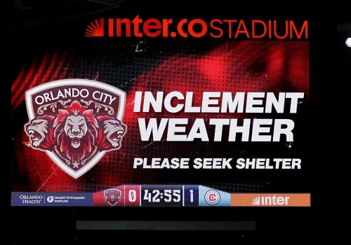Mecz Orlando City - Chicago Fire przerwany!
