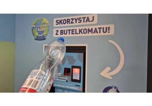 Butelkomaty nie tylko na butelki. 