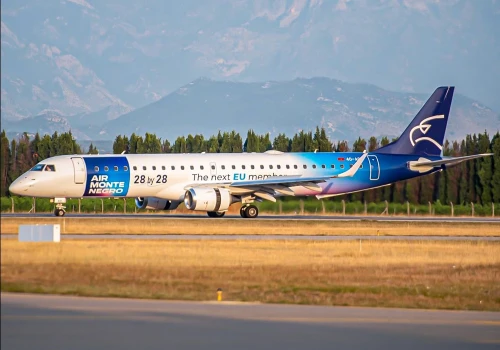 Air Montenegro powiększa flotę. Linia pozyskała kolejnego Embraera E195