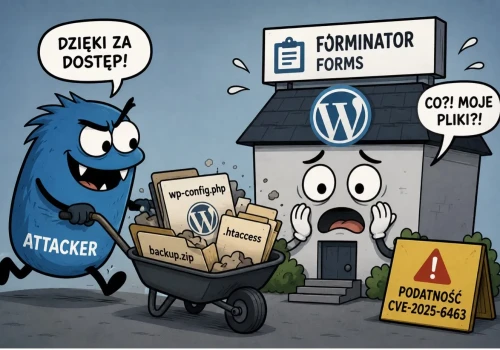 Zagrożonych 600 tysięcy stron WordPress! Krytyczna podatność w Forminator pozwalała usuwać dowolne pliki