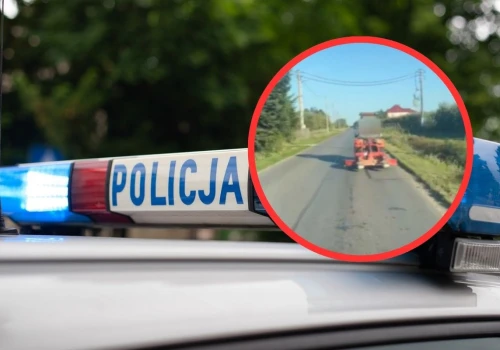 Kompletnie pijany za kierownicą Ursusa! Miał ponad 3 promile