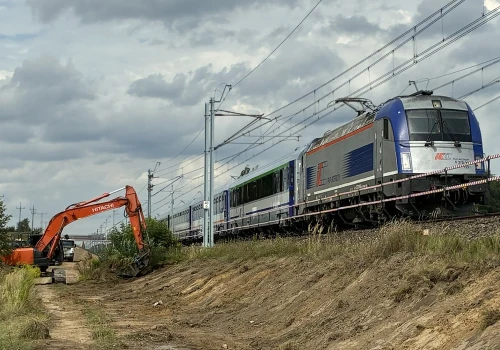 PKP PLK zaczęła budowę stacji Biała Rawska na CMK