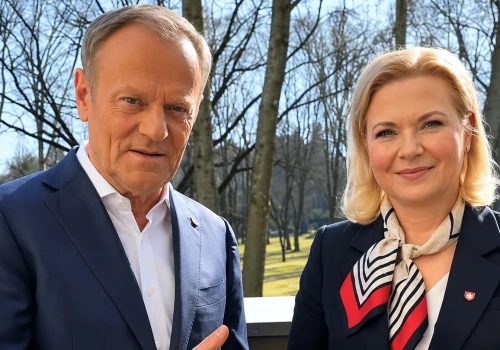 Premier Donald Tusk przyjechał do Krakowa. Wsparł Monikę Piątkowską i złożył deklaracje