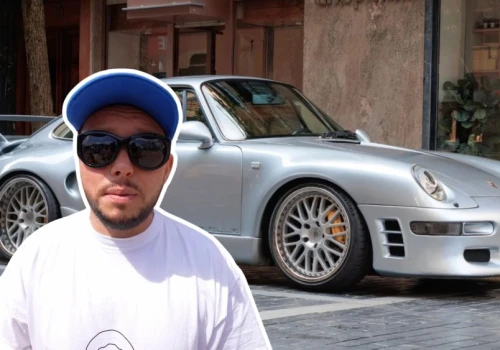Książulo pochwalił się nowym Porsche. W takim to szkoda jeść kebaba