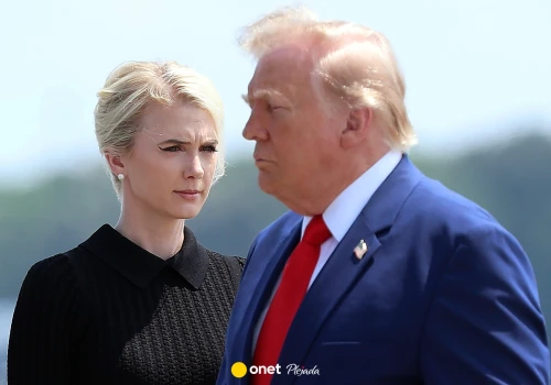 Cały świat mówi o asystentce Donalda Trumpa. Natalie Harp nie odstępuje go na krok
