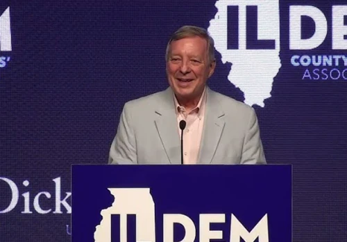 Pożegnanie senatora USA Dicka Durbina. Demokraci z Illinois podziękowali mu za ponad 40 lat politycznej kariery w Waszyngtonie