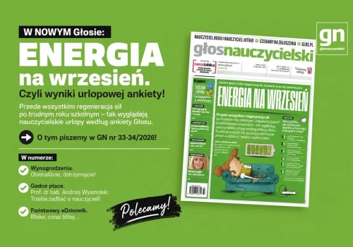Nowy Głos Nauczycielski: ENERGIA na wrzesień. Czyli wyniki urlopowej ankiety! Polecamy!