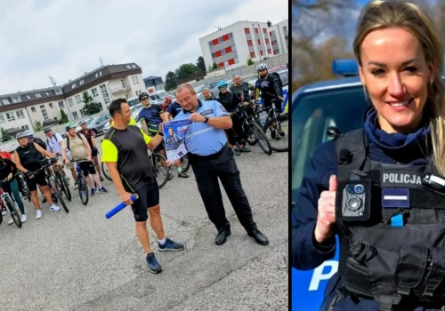Dla Kasi - policjantki z Legnicy - inni policjanci przekroczyli granicę