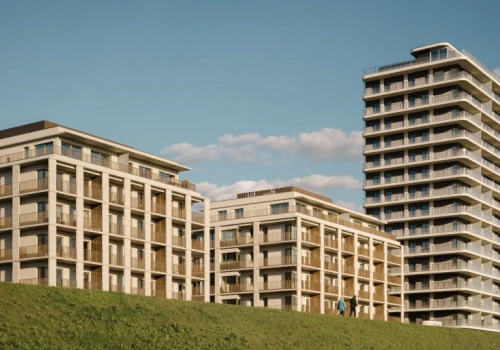 Nad Wisłą powstała 55-metrowa wieża. Kiedyś był to niedostępny teren, dziś budują tu gigantyczne osiedle