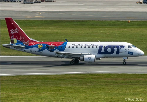 LOT wycofał z floty kolejnego Embraera E170 (SP-LDF)