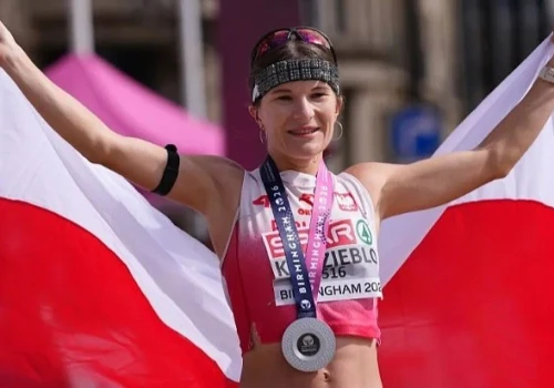 Kaliszanka Katarzyna Zdziebło wicemistrzynią Europy! Rekord Polski w Birmingham
