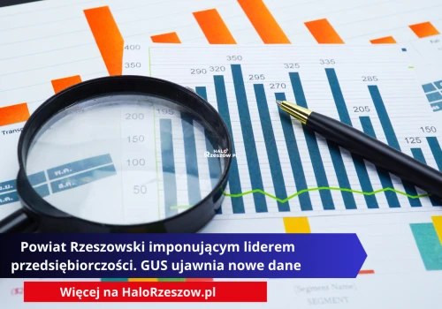 Powiat Rzeszowski imponującym liderem przedsiębiorczości. GUS ujawnia nowe dane