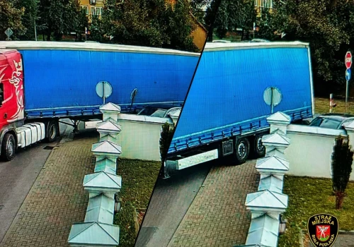 Uszkodził znak i auto, po czym odjechał. Ucieczka przed odpowiedzialnością może słono kosztować