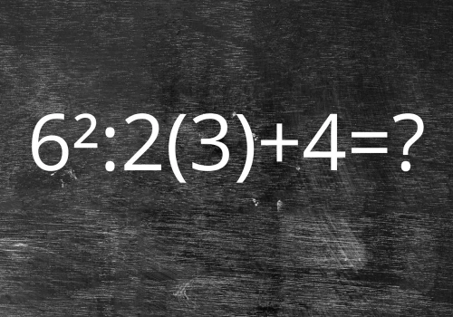 Łamigłówka matematyczna na poziomie podstawówki. Najpilniejsi rozwiążą ją bez kalkulatora