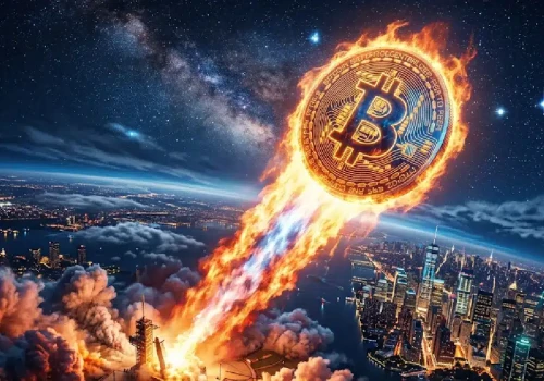 Bitcoin nagle wystrzelił w górę. Krótkie pozycje zmiecione z powierzchni ziemi