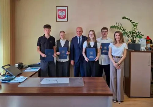 Ósmoklasiści z Gminy Zagórów wyróżnieni