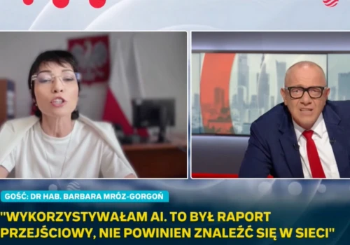 Profesor Mróz-Gorgoń od promowania Polski wpadła w spiralę przypału i zaprzeczeń