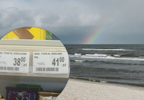 Drożyzna w Juracie. 41 zł za ptasie mleczko, 5,50 za bułkę w sklepie. 