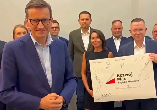 Rozwój Plus Zagłębia Miedziowego. Samorządowcy dołączają do Morawieckiego