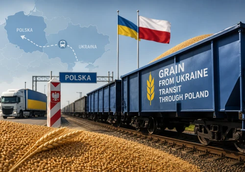 Ukraina chce podwoić tranzyt produktów rolnych przez Polskę. Trwają rozmowy