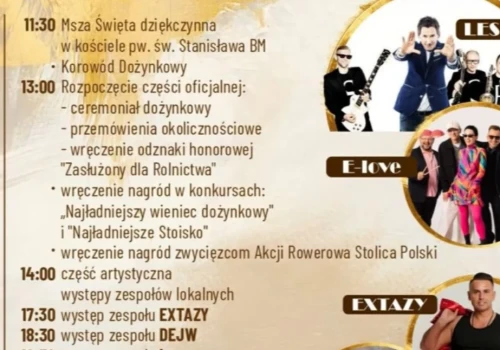 Już w niedzielę 23 sierpnia - Dożynki Powiatowe w Sarnakach