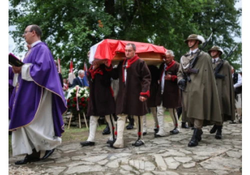 Bohater spod Monte Cassino Józef Kowalczyk spoczął w Orawce - miał 102 lata