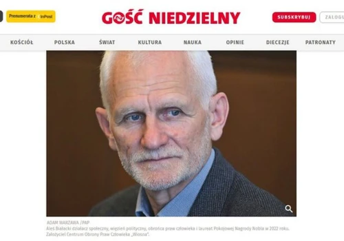 Reżim Łukaszenki uznał katolicki magazyn Gość Niedzielny za ekstremistyczny