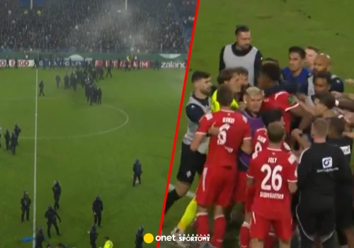 Wielka awantura w Niemczech. Mecz przerwany, policja na murawie